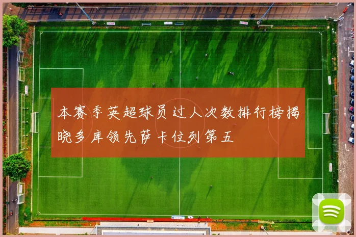 本赛季英超球员过人次数排行榜揭晓多库领先萨卡位列第五